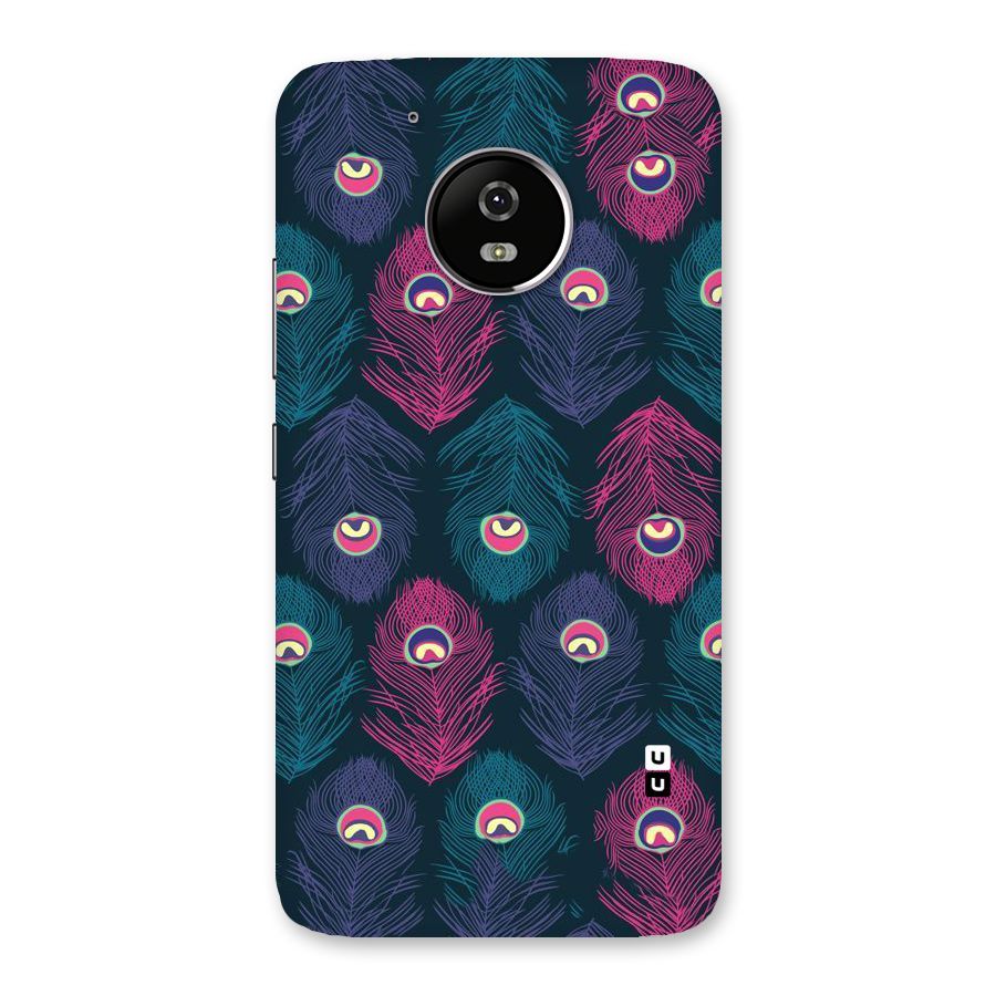 Feathers Patterns Back Case for Moto G5