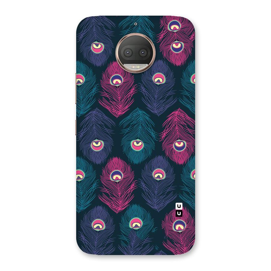 Feathers Patterns Back Case for Moto G5s Plus