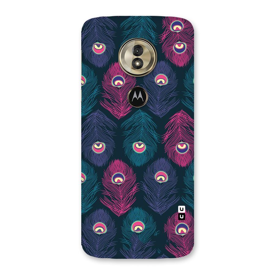 Feathers Patterns Back Case for Moto G6 Play