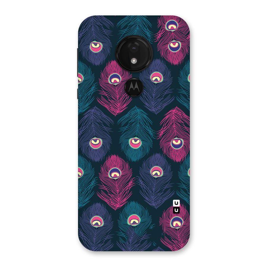 Feathers Patterns Back Case for Moto G7 Power
