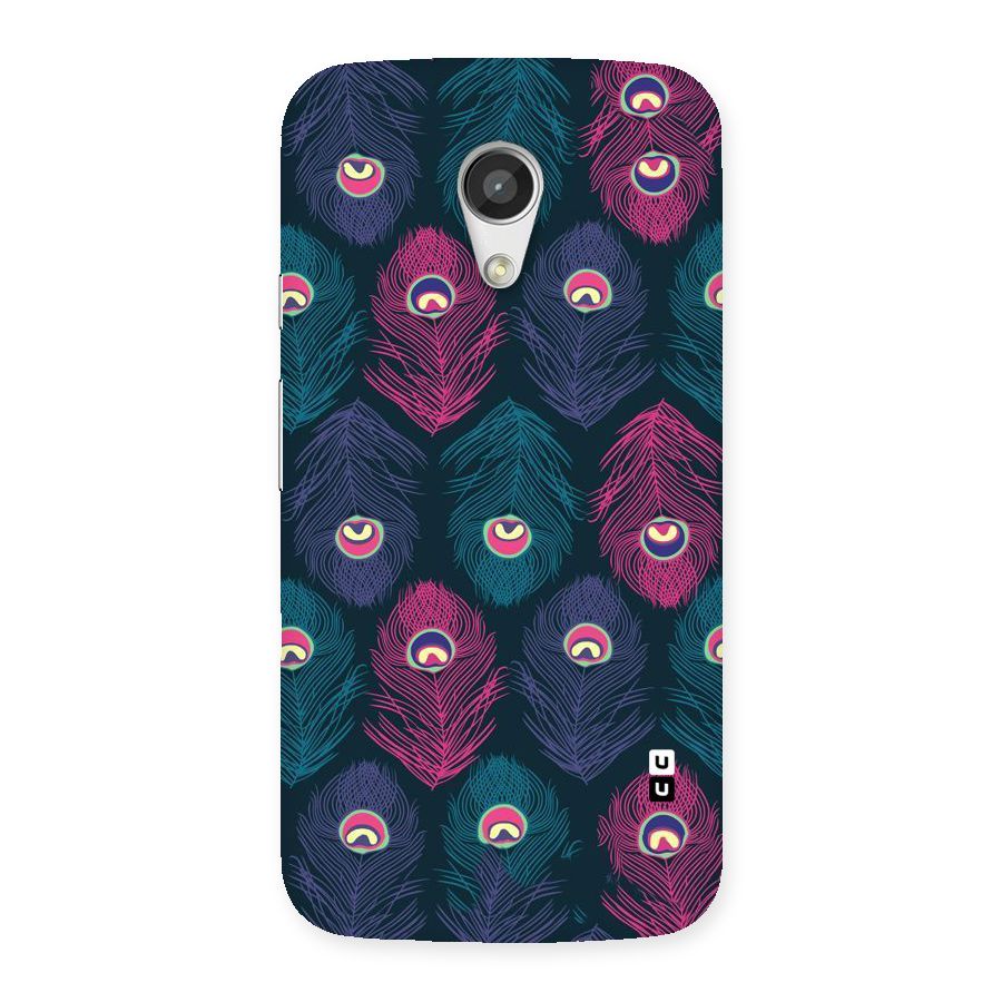 Feathers Patterns Back Case for Moto G 2nd Gen