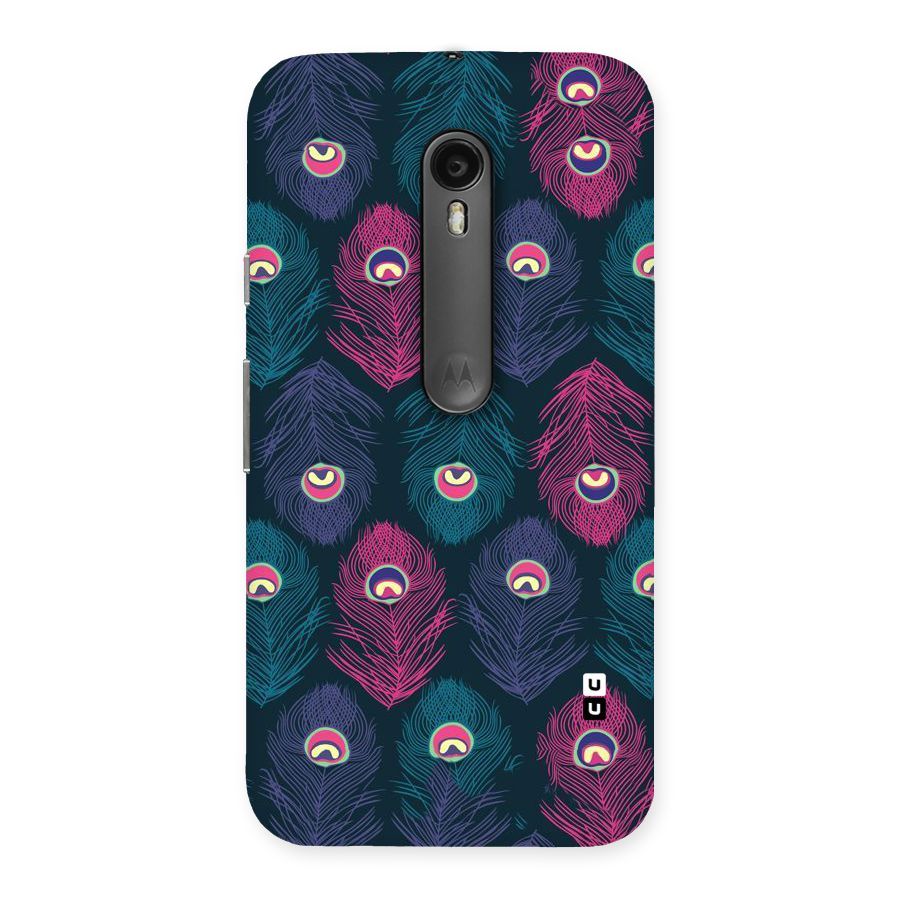 Feathers Patterns Back Case for Moto G Turbo