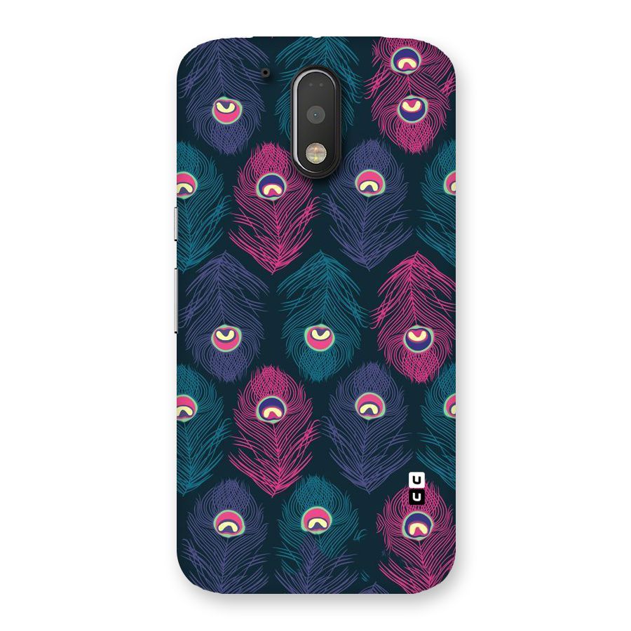 Feathers Patterns Back Case for Motorola Moto G4 Plus