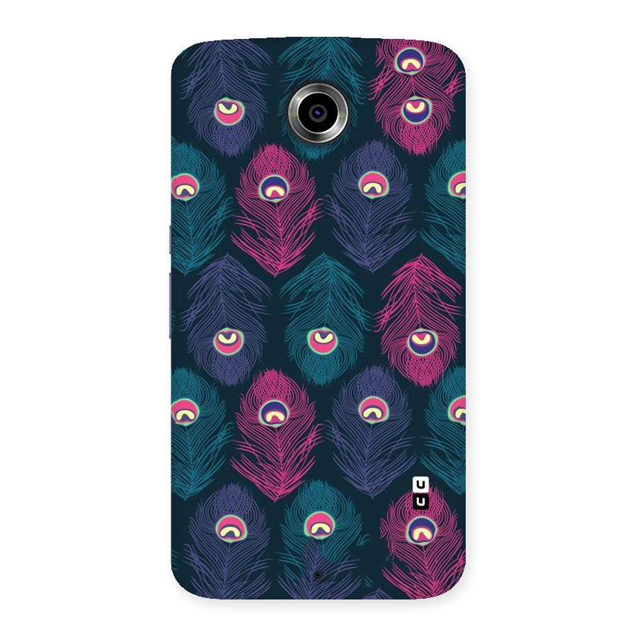 Feathers Patterns Back Case for Nexsus 6