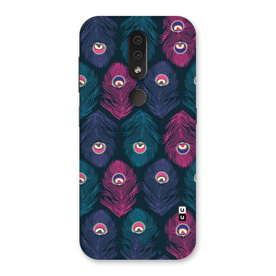 Feathers Patterns Back Case for Nokia 4.2