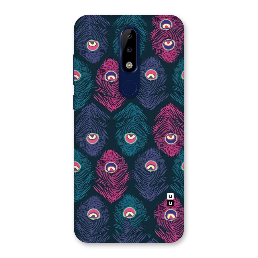 Feathers Patterns Back Case for Nokia 5.1 Plus