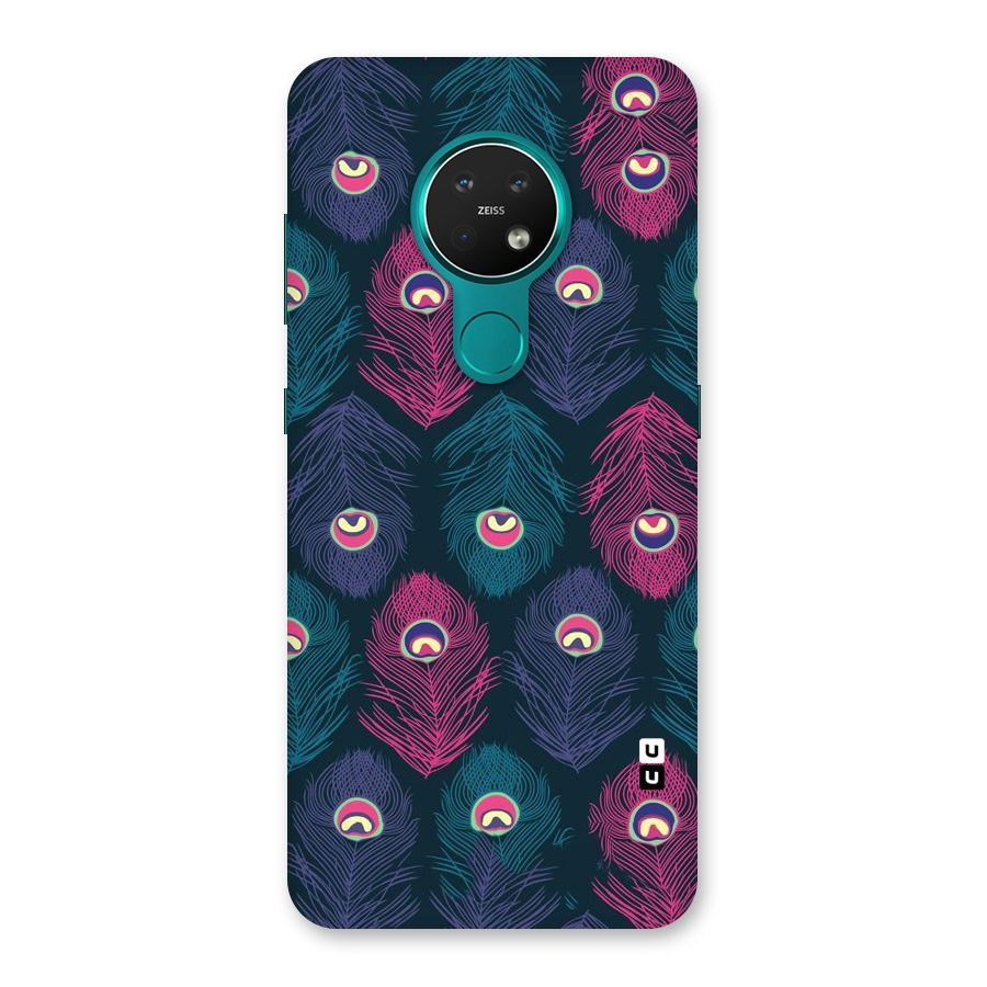 Feathers Patterns Back Case for Nokia 7.2