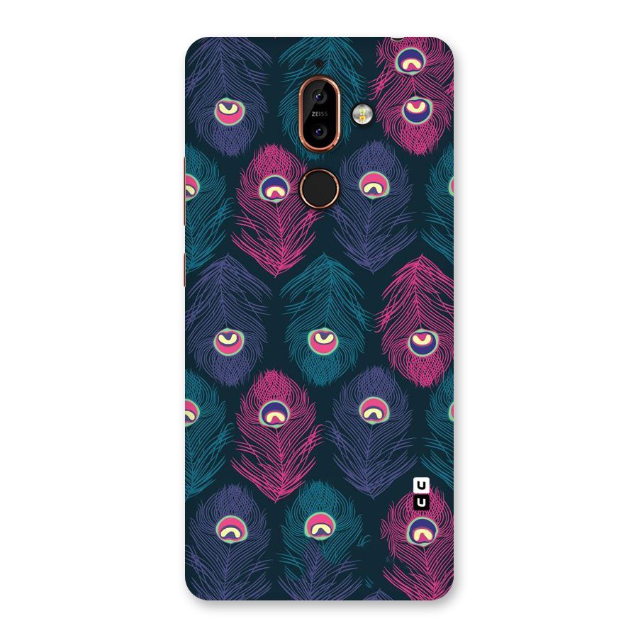 Feathers Patterns Back Case for Nokia 7 Plus