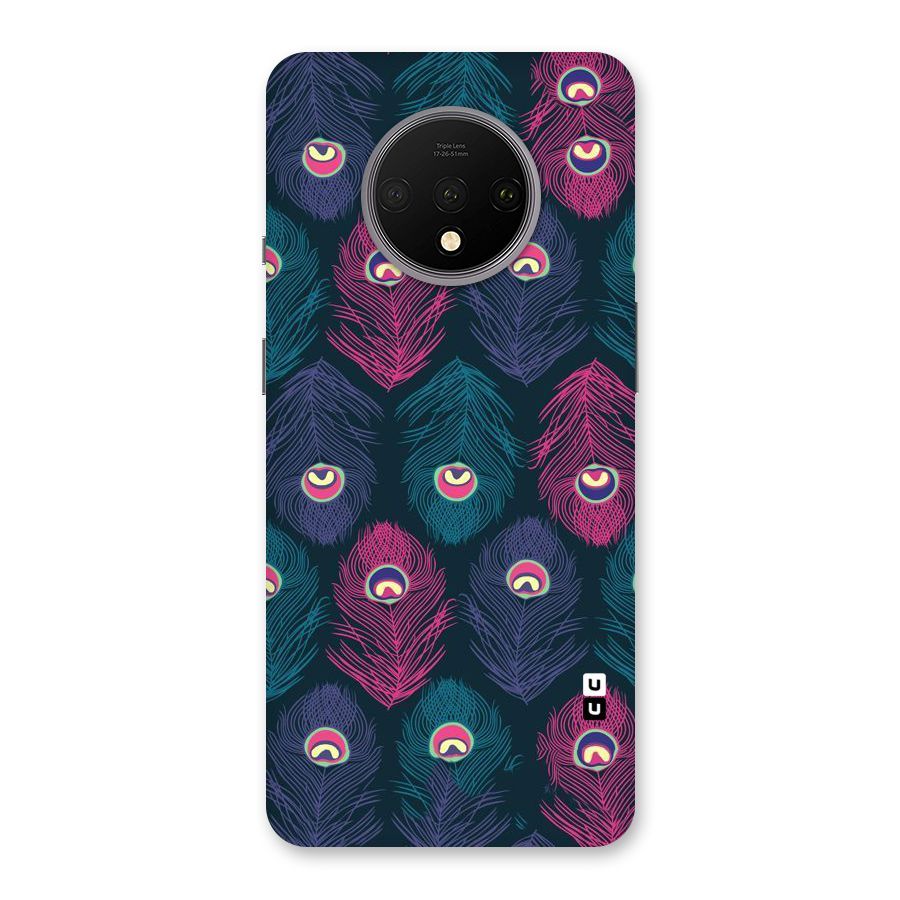 Feathers Patterns Back Case for OnePlus 7T