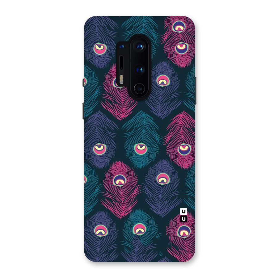 Feathers Patterns Back Case for OnePlus 8 Pro