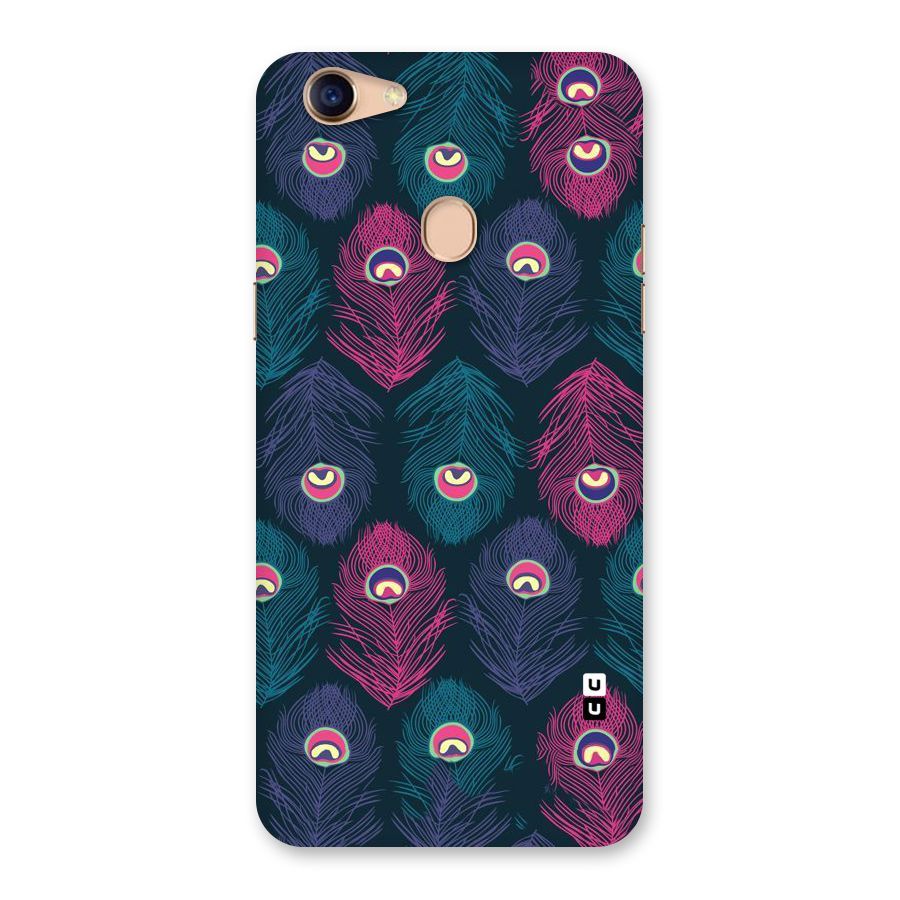 Feathers Patterns Back Case for Oppo F5 Youth