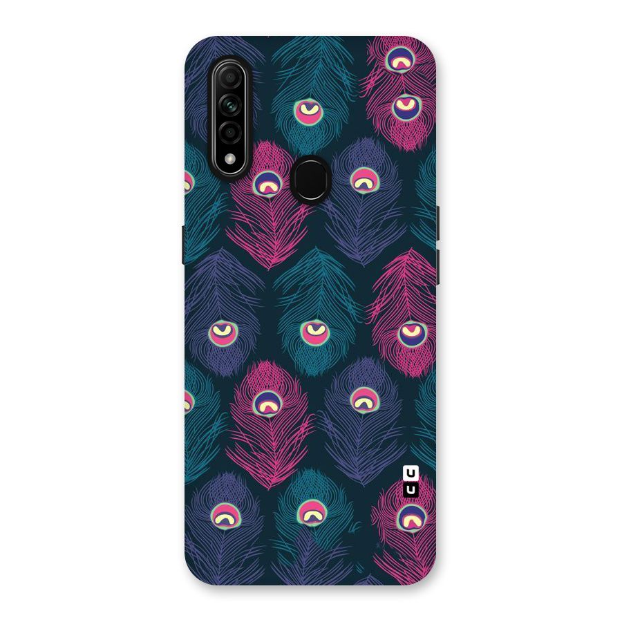 Feathers Patterns Back Case for Oppo A31