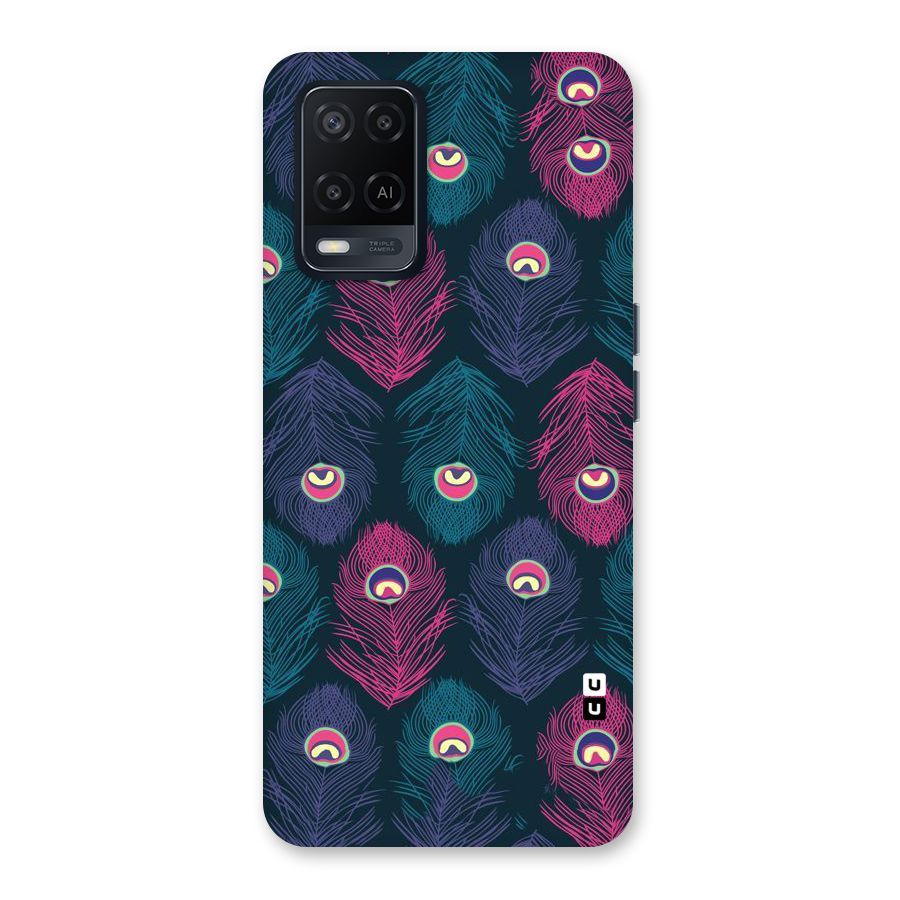Feathers Patterns Back Case for Oppo A54