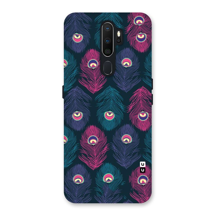 Feathers Patterns Back Case for Oppo A5 (2020)