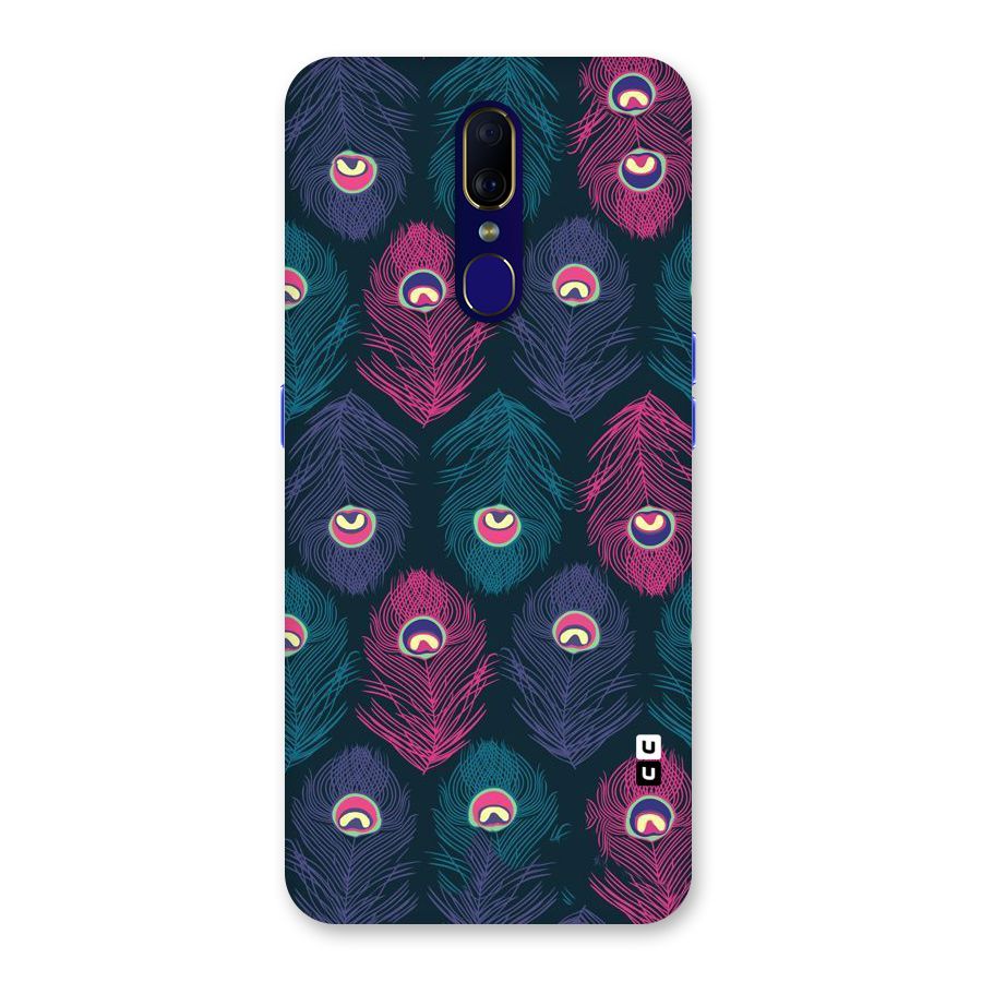 Feathers Patterns Back Case for Oppo F11