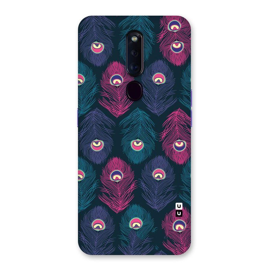 Feathers Patterns Back Case for Oppo F11 Pro