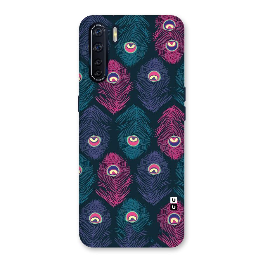 Feathers Patterns Back Case for Oppo F15