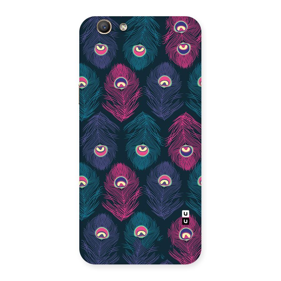 Feathers Patterns Back Case for Oppo F1s