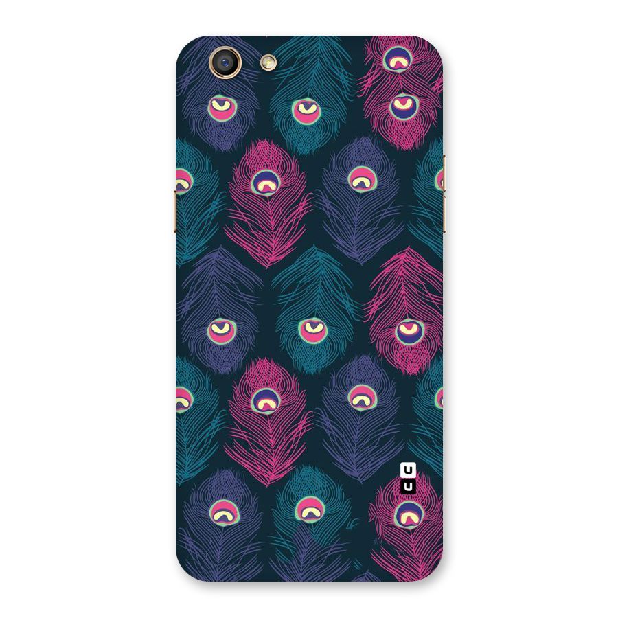 Feathers Patterns Back Case for Oppo F3