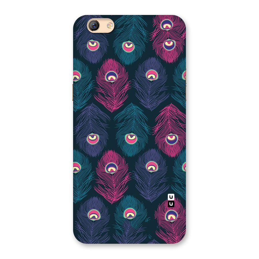 Feathers Patterns Back Case for Oppo F3 Plus
