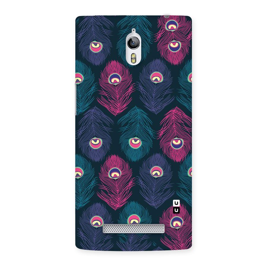 Feathers Patterns Back Case for Oppo Find 7