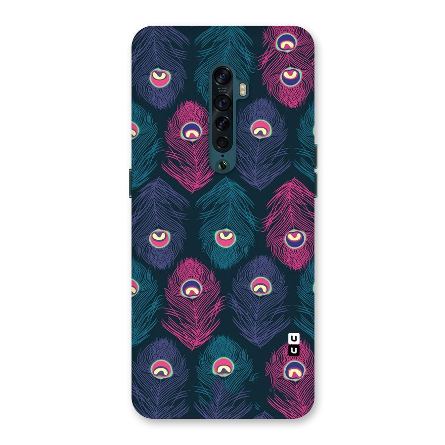 Feathers Patterns Back Case for Oppo Reno2
