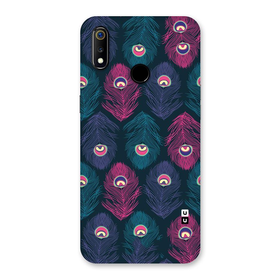 Feathers Patterns Back Case for Realme 3