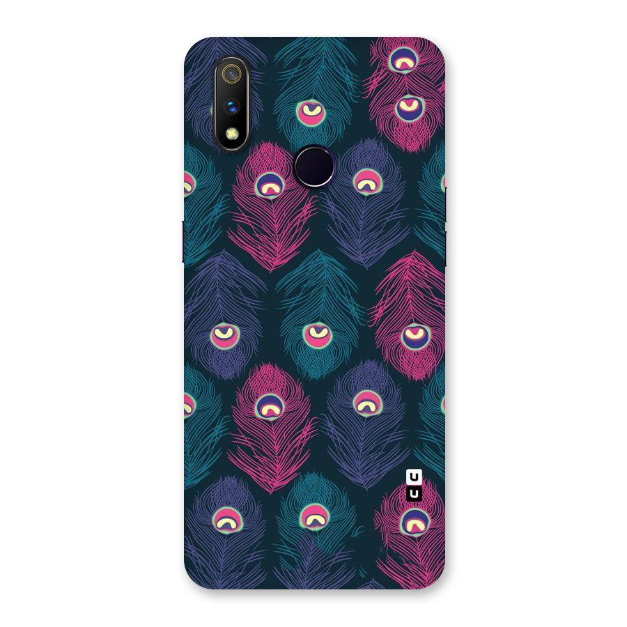 Feathers Patterns Back Case for Realme 3 Pro