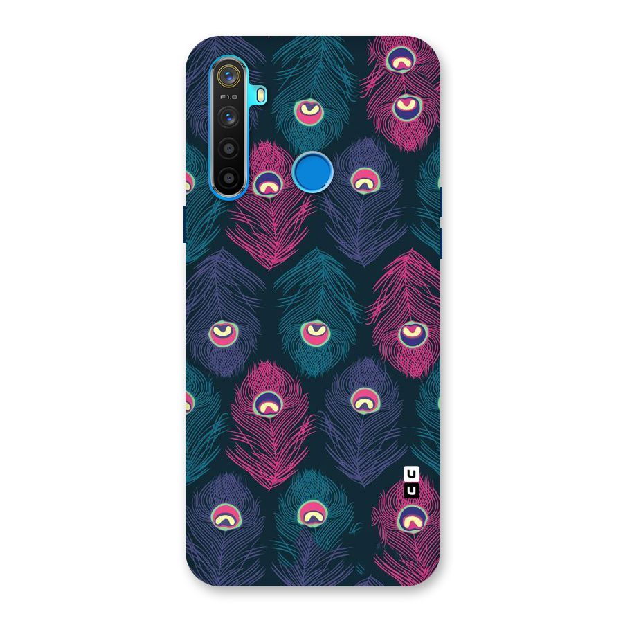 Feathers Patterns Back Case for Realme 5