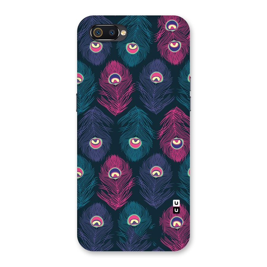 Feathers Patterns Back Case for Realme C2