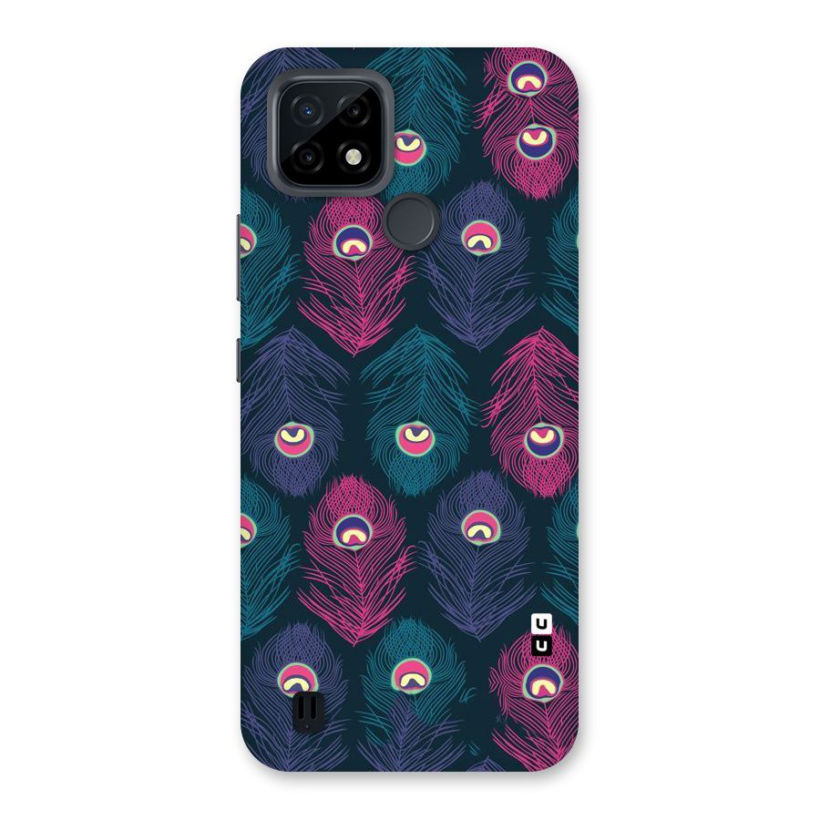 Feathers Patterns Back Case for Realme C21