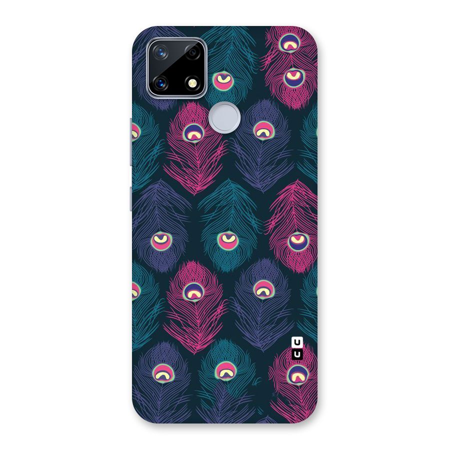 Feathers Patterns Back Case for Realme Narzo 20