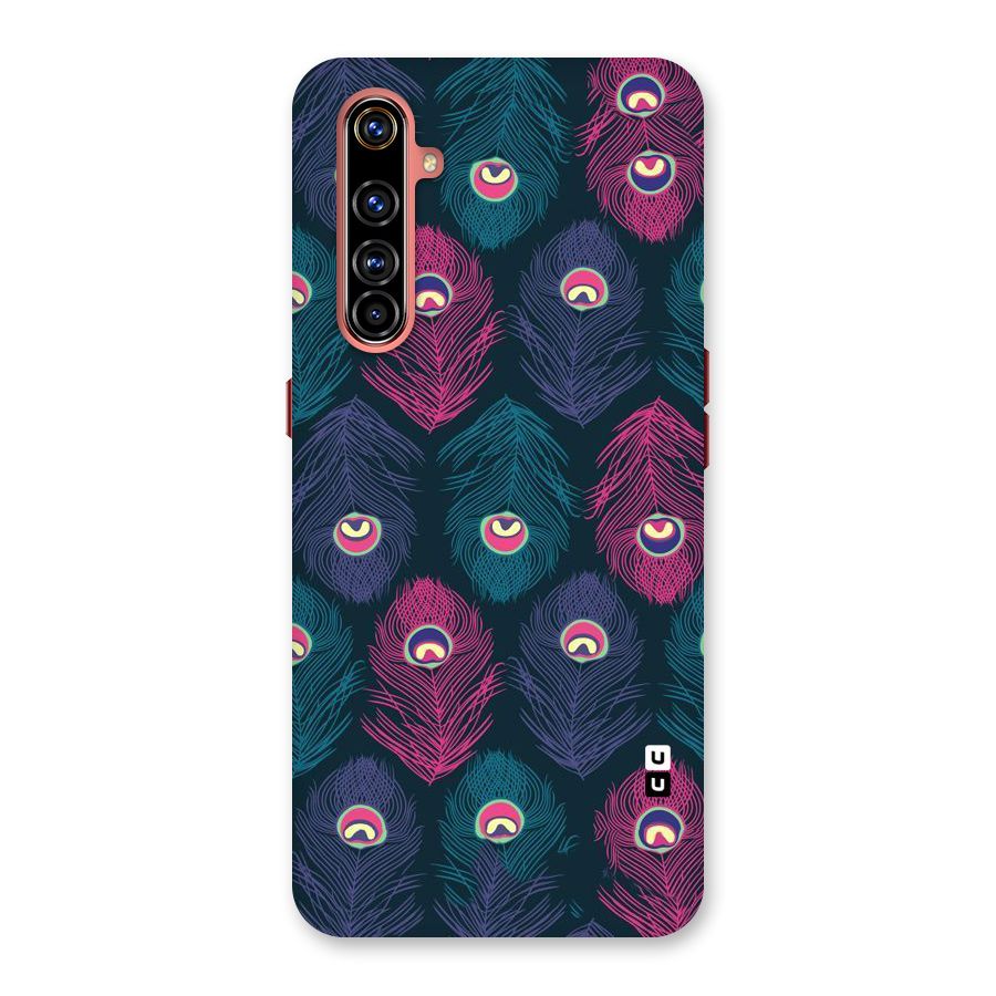 Feathers Patterns Back Case for Realme X50 Pro