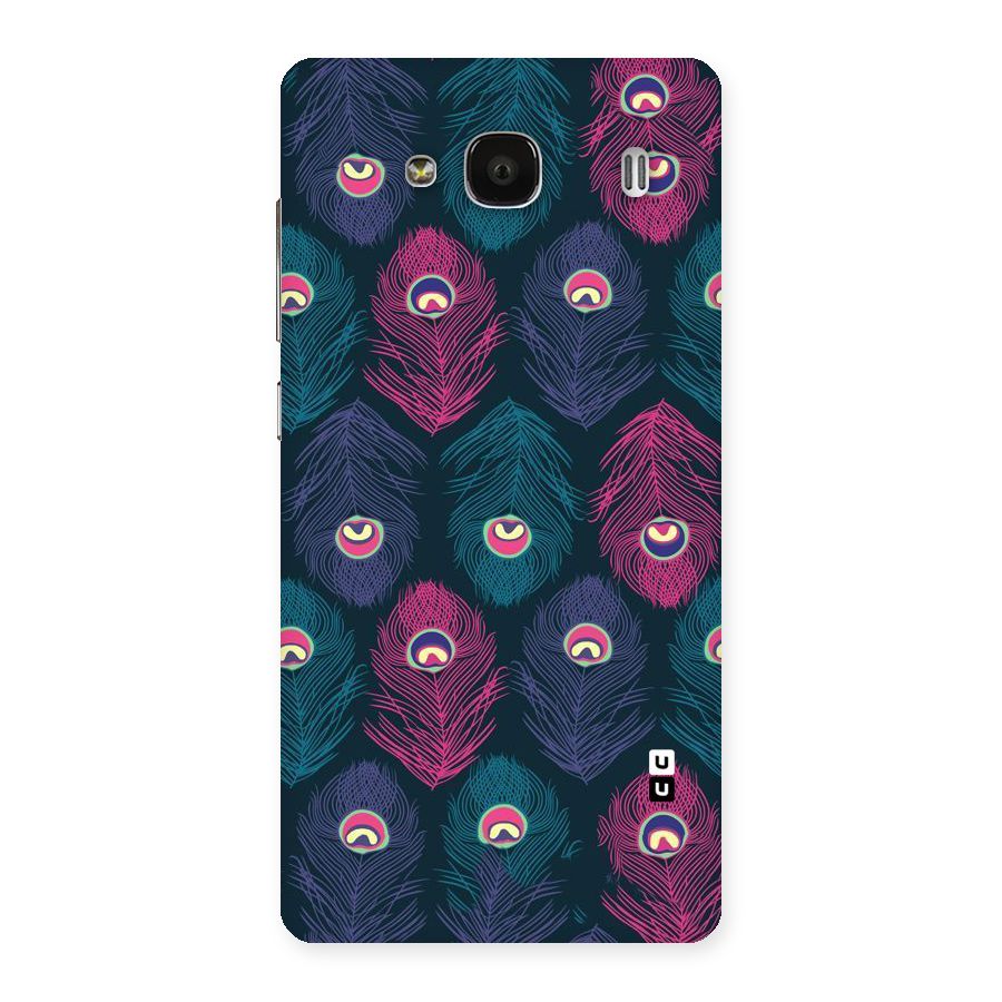 Feathers Patterns Back Case for Redmi 2s