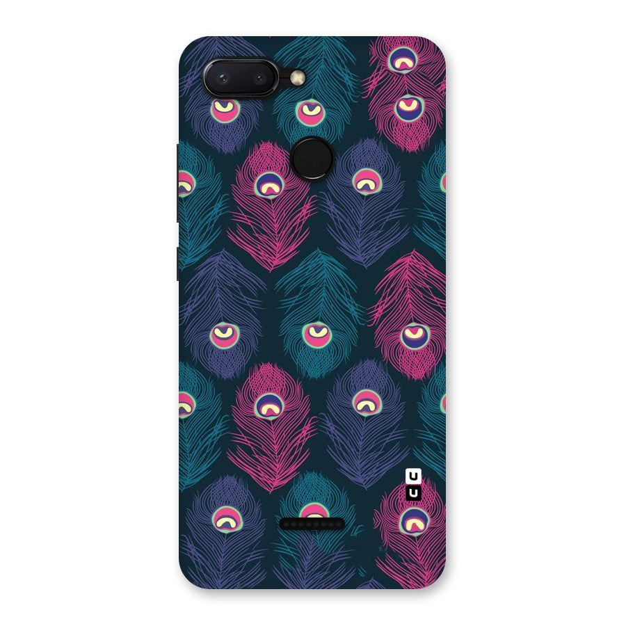 Feathers Patterns Back Case for Redmi 6
