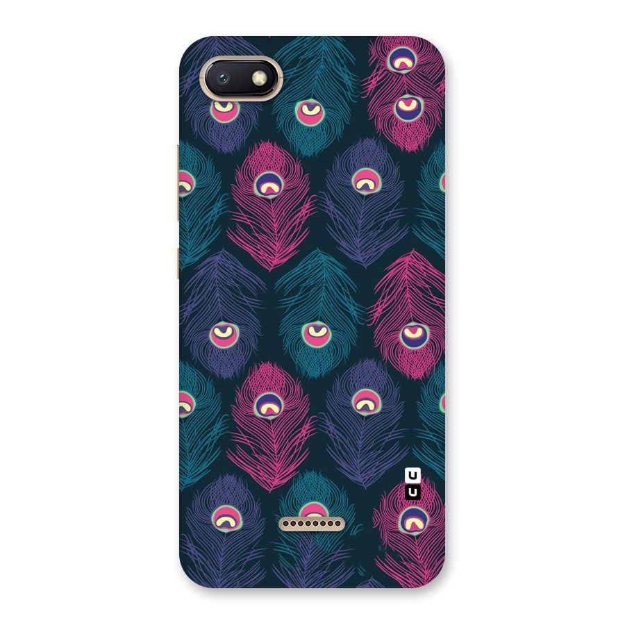 Feathers Patterns Back Case for Redmi 6A