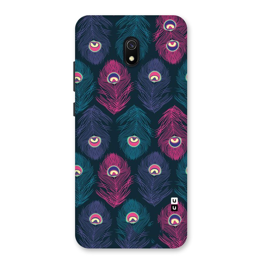 Feathers Patterns Back Case for Redmi 8A