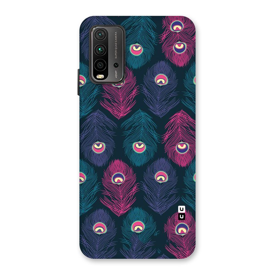 Feathers Patterns Back Case for Redmi 9 Power