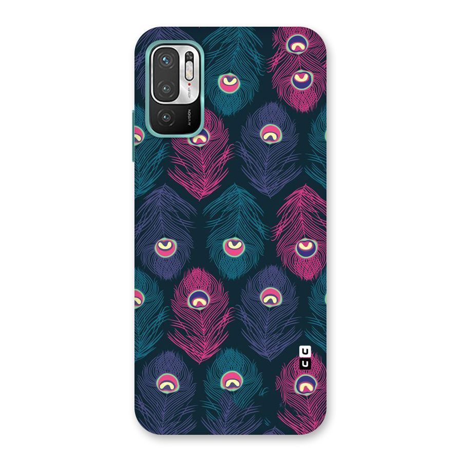 Feathers Patterns Back Case for Redmi Note 10T 5G