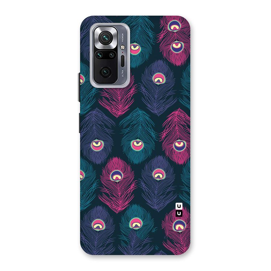 Feathers Patterns Back Case for Redmi Note 10 Pro Max