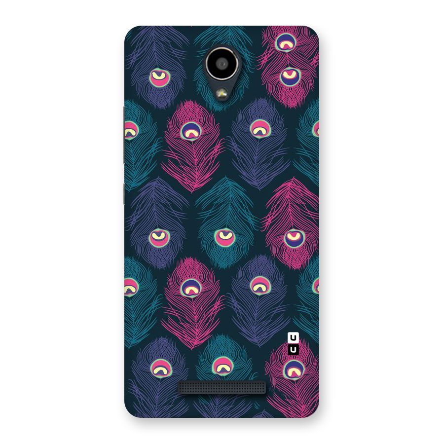 Feathers Patterns Back Case for Redmi Note 2