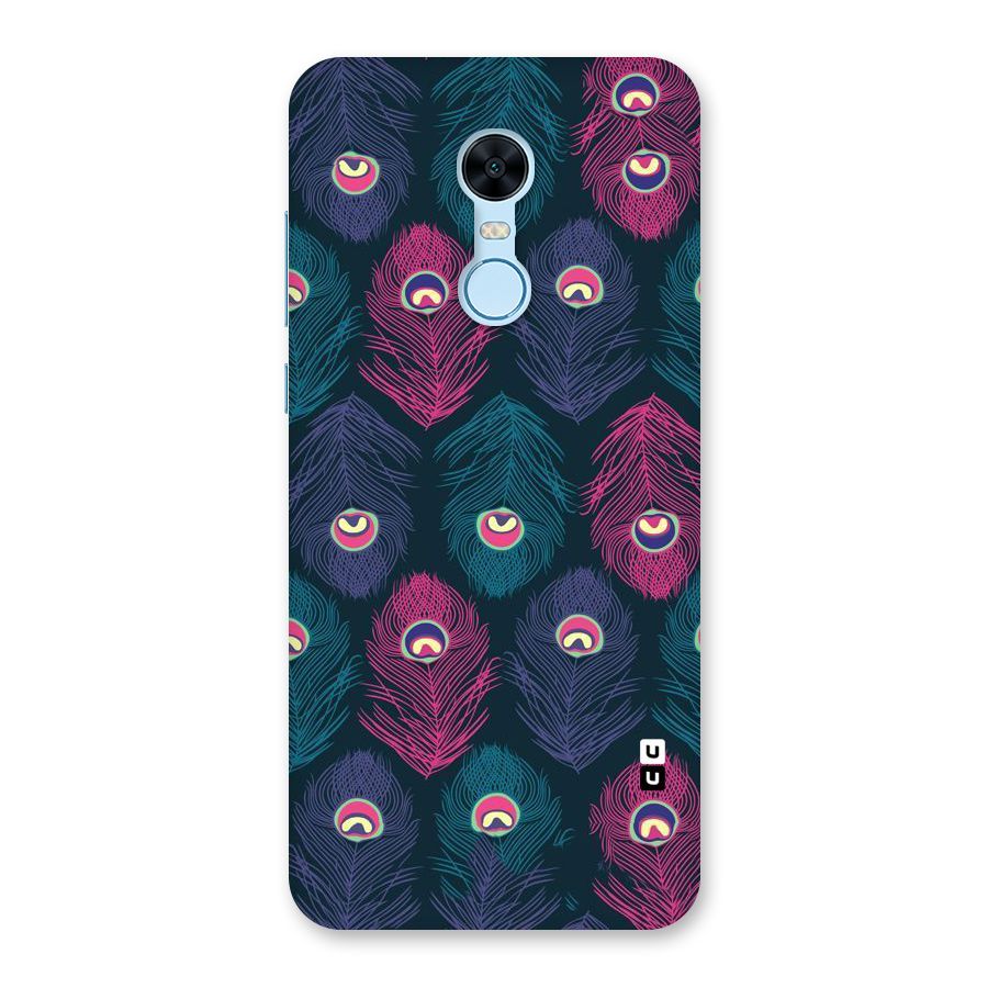 Feathers Patterns Back Case for Redmi Note 5