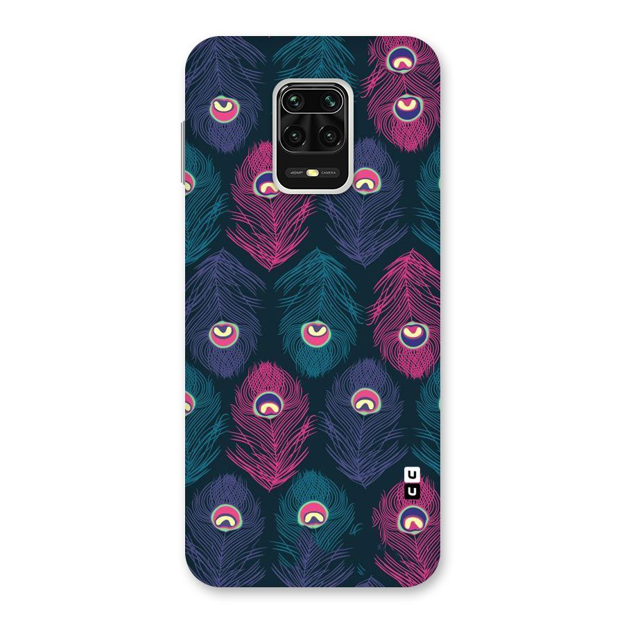 Feathers Patterns Back Case for Redmi Note 9 Pro