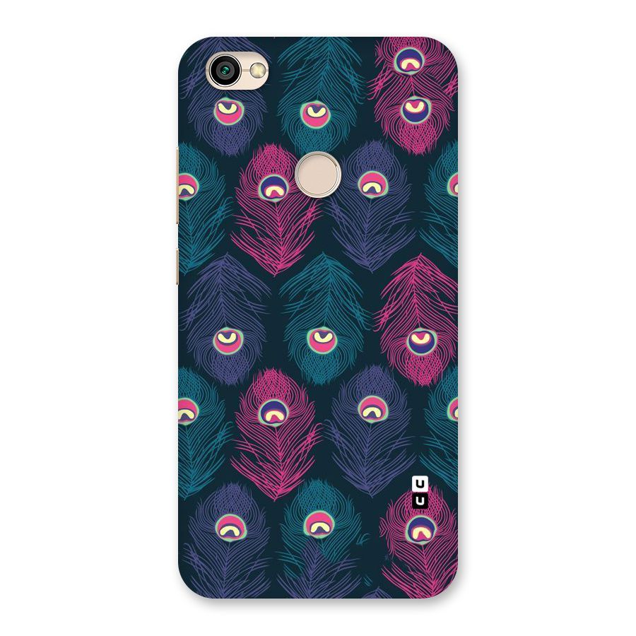 Feathers Patterns Back Case for Redmi Y1 2017