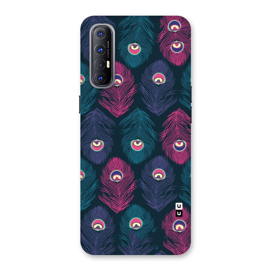 Feathers Patterns Back Case for Reno3 Pro
