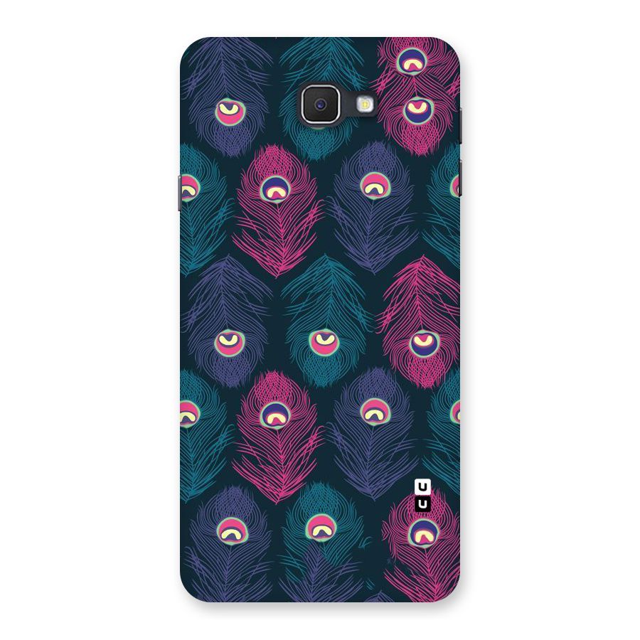 Feathers Patterns Back Case for Samsung Galaxy J7 Prime