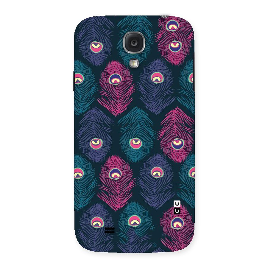 Feathers Patterns Back Case for Samsung Galaxy S4