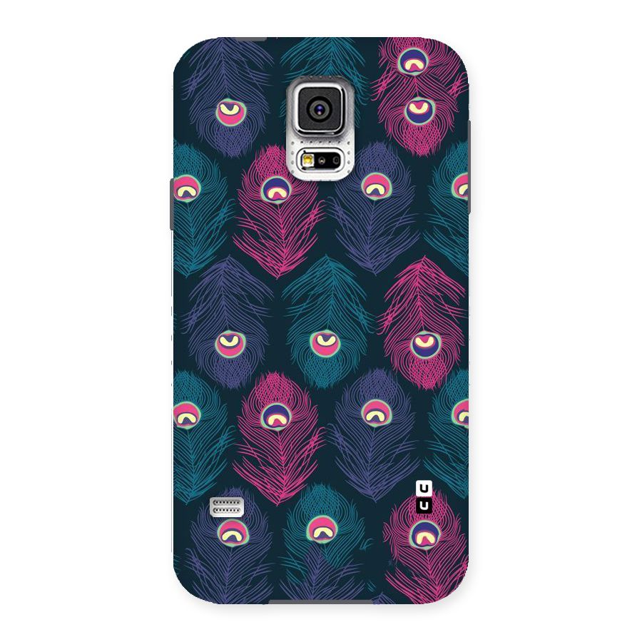 Feathers Patterns Back Case for Samsung Galaxy S5