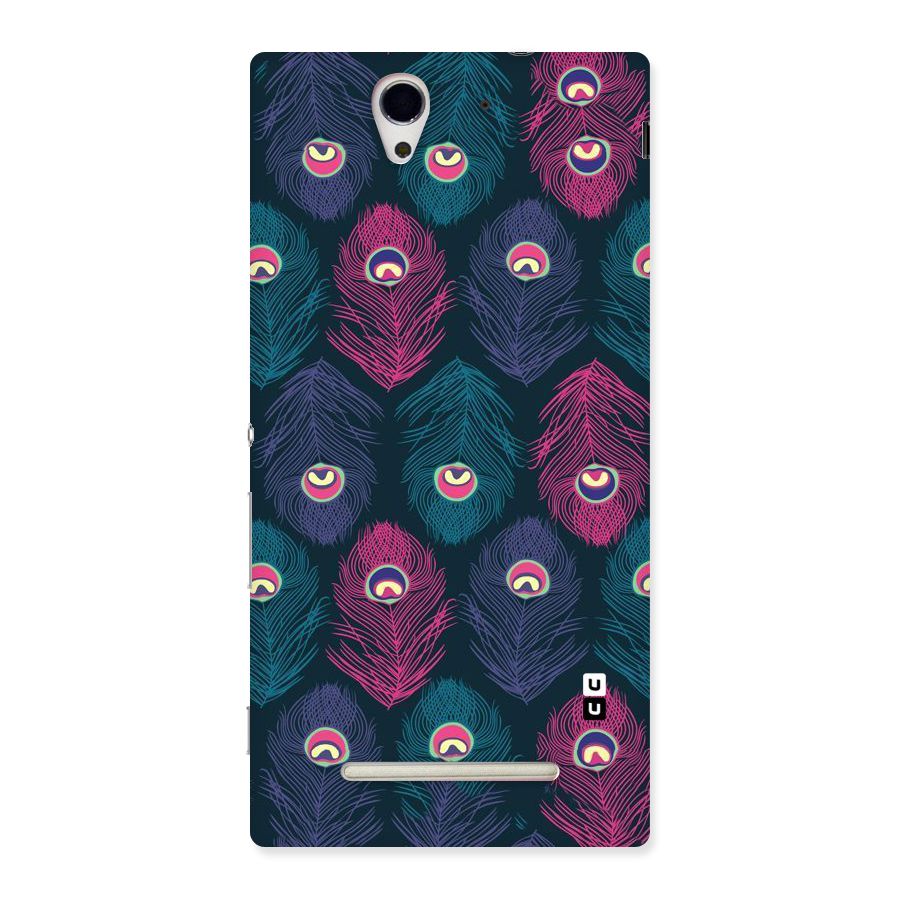 Feathers Patterns Back Case for Sony Xperia C3