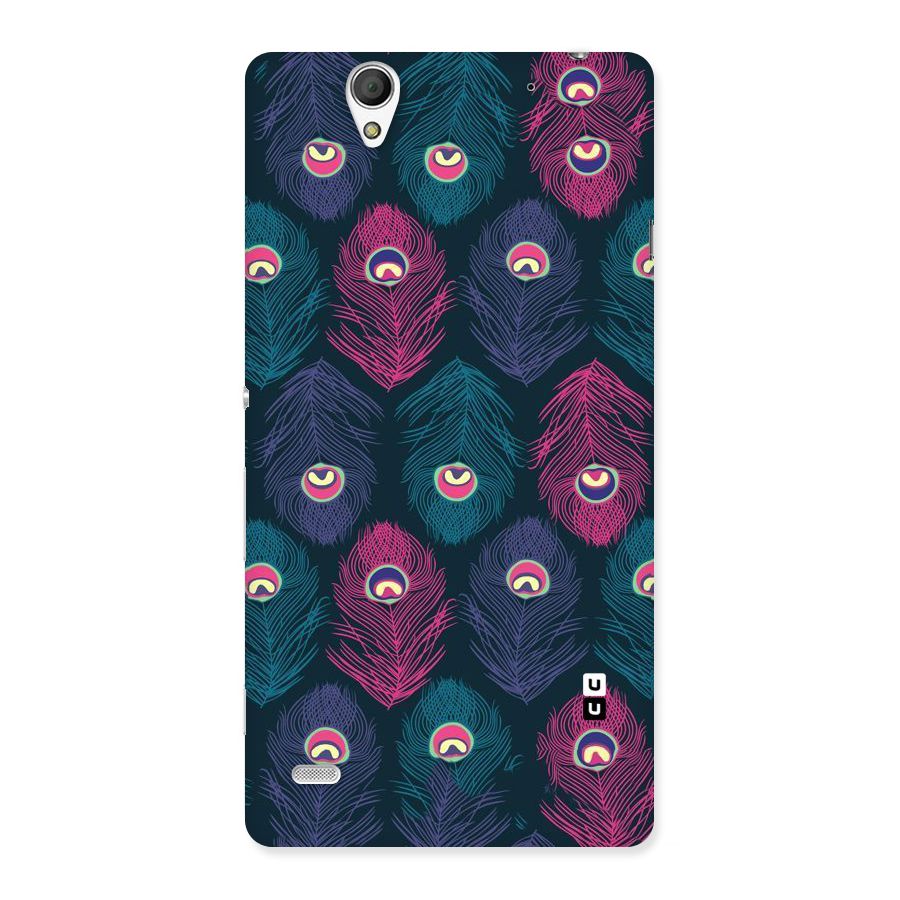 Feathers Patterns Back Case for Sony Xperia C4